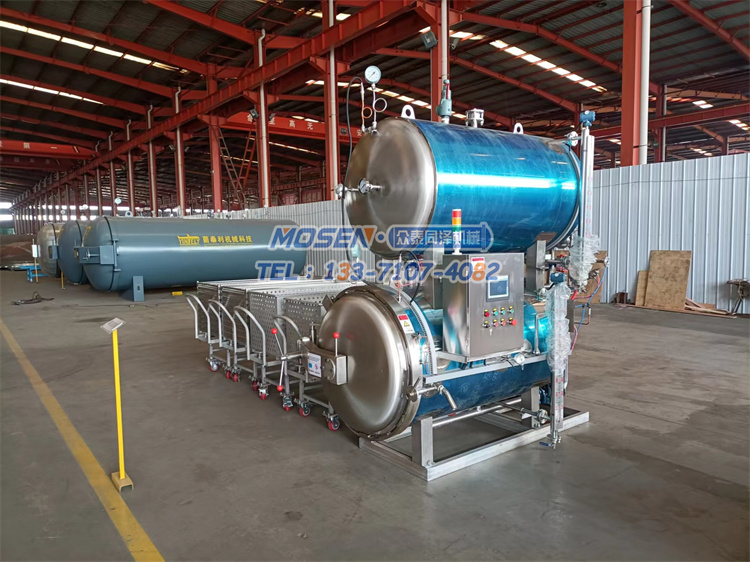 <strong>出口加拿大全自動雙層水浴式殺菌鍋</strong>