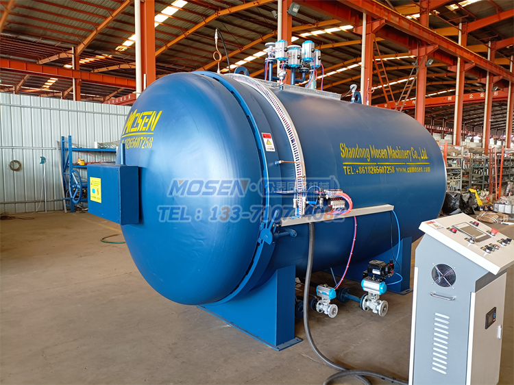 <b>出口加拿大的硫化罐調試完畢準備發(fā)貨</b>