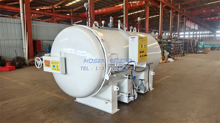 小型電蒸汽加熱硫化罐