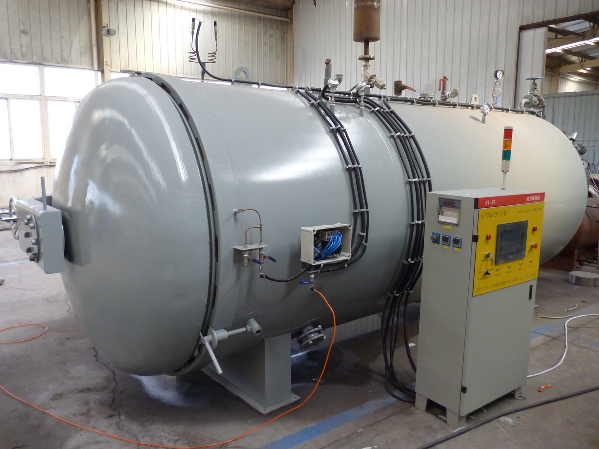 硫化罐的主要部件的設計