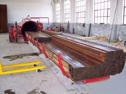 防腐木,木材罐,木材防腐處理,木材真空浸漬罐,木材處理工藝