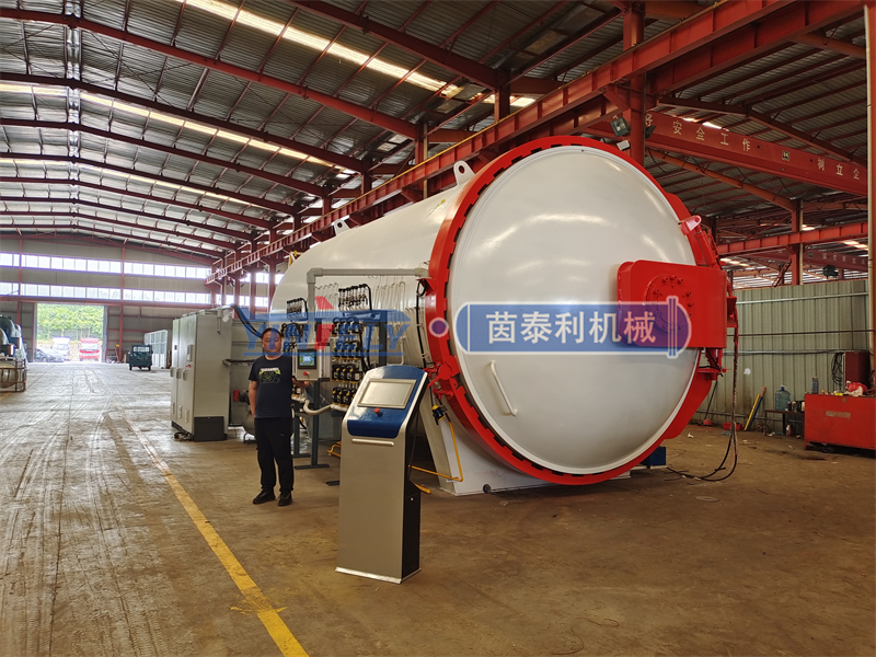 大型相控雷達熱壓罐